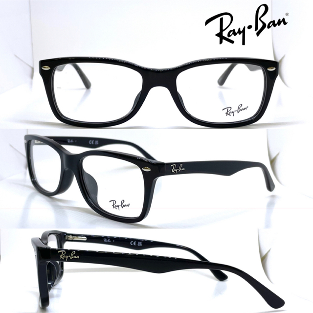 Ray Ban レイバン メガネ フレーム RB5228F 2000 ブラック