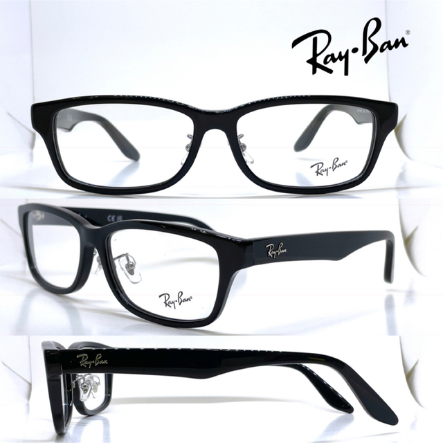 Ray-Ban - Ray Ban レイバン メガネ フレーム RB5408D 2000 ブラックの