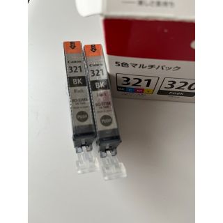 ★純正品★canon  BCI-321BK  ブラックの2本セット(PC周辺機器)