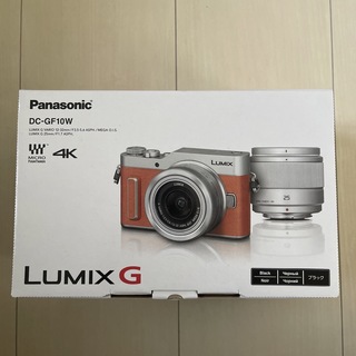 パナソニック(Panasonic)のPanasonic  デジタルカメラ LUMIX DC-GF10 ブラック(ミラーレス一眼)