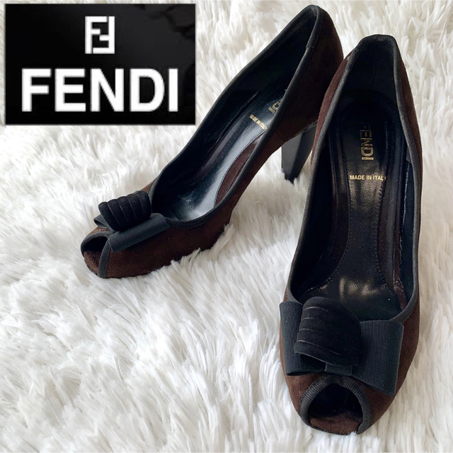 【超美品】フェンディ　FENDI パンプス　34.5