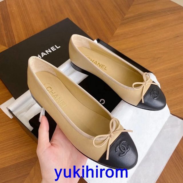 新品CHANEL シャネル バレエシューズ 高い素材 24001円引き www.gold
