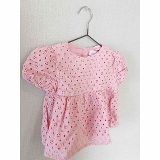 ザラキッズ(ZARA KIDS)のピンク　ブラウス(シャツ/カットソー)