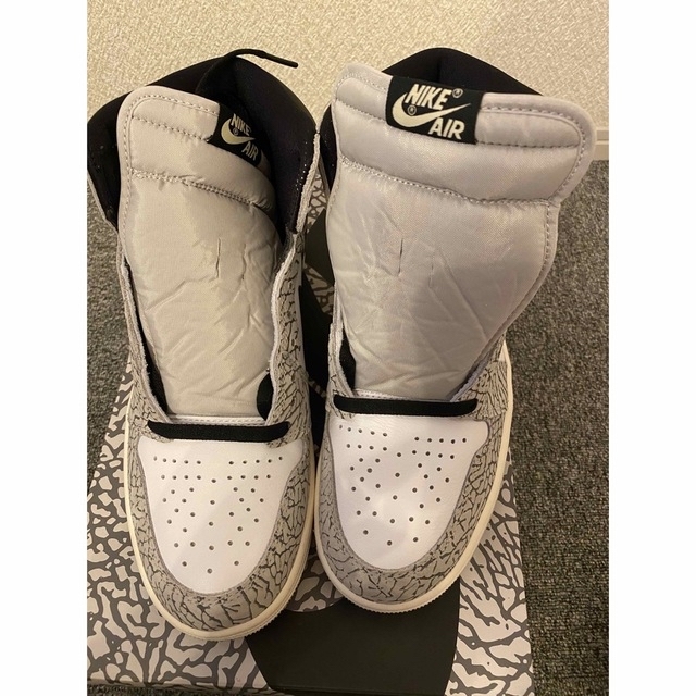 Nike Air Jordan 1 High OG White Cement 4