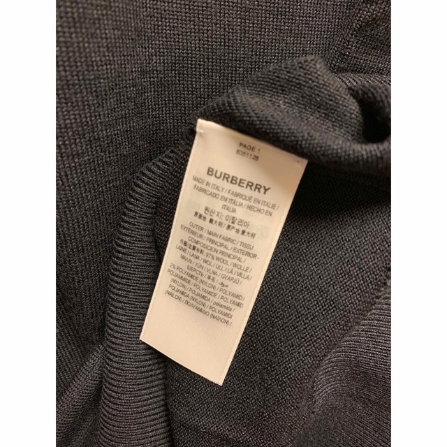 正規 21SS BURBERRY バーバリー ロゴ ニット