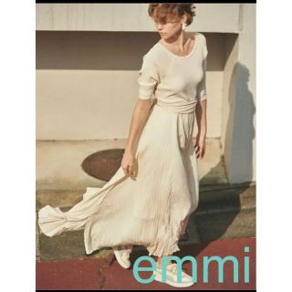 エミアトリエ(emmi atelier)のemmi ニットドッキングワンピース(ロングワンピース/マキシワンピース)