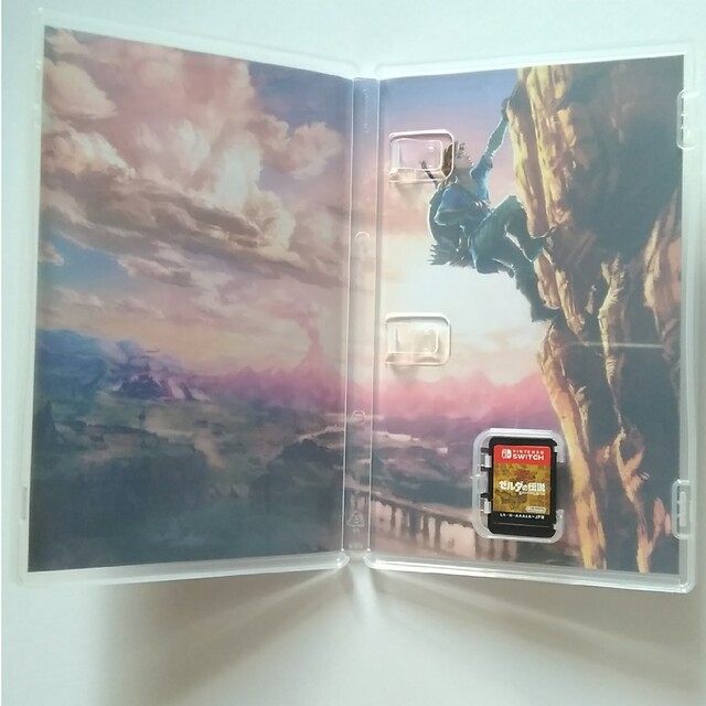 Nintendo Switch(ニンテンドースイッチ)のゼルダの伝説 ブレス オブ ザ ワイルド Switch【中古】 エンタメ/ホビーのゲームソフト/ゲーム機本体(家庭用ゲームソフト)の商品写真