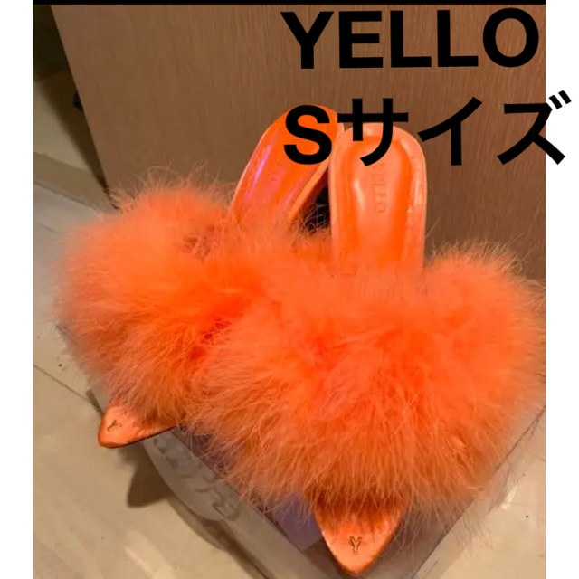 ZARA(ザラ)のYELLO ファーサンダル レディースの靴/シューズ(サンダル)の商品写真