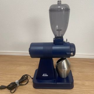 カリタ(Kalita)の(中古品) kalita コーヒーグラインダー　KCG-17 (SB)(電動式コーヒーミル)