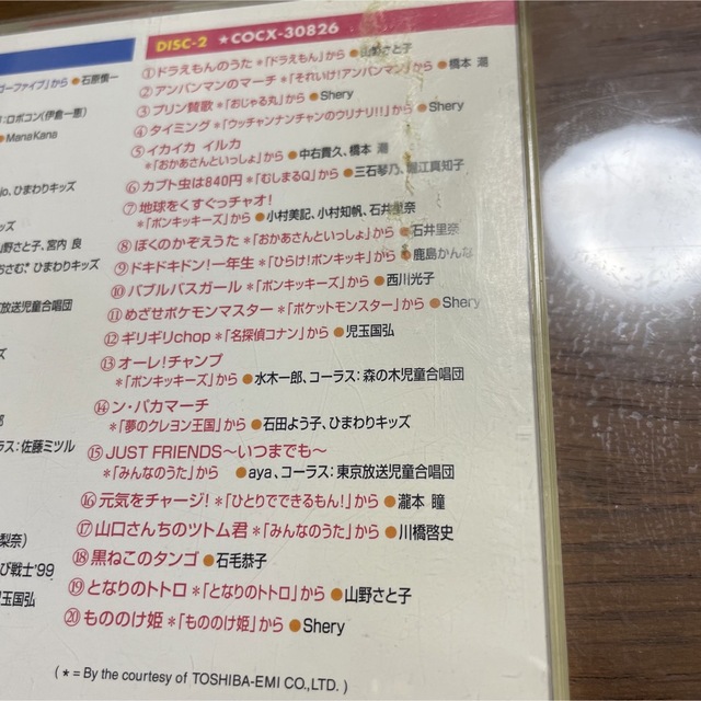 テレビこどものうたベスト40〈CDツイン/ツインパック〉 エンタメ/ホビーのCD(キッズ/ファミリー)の商品写真