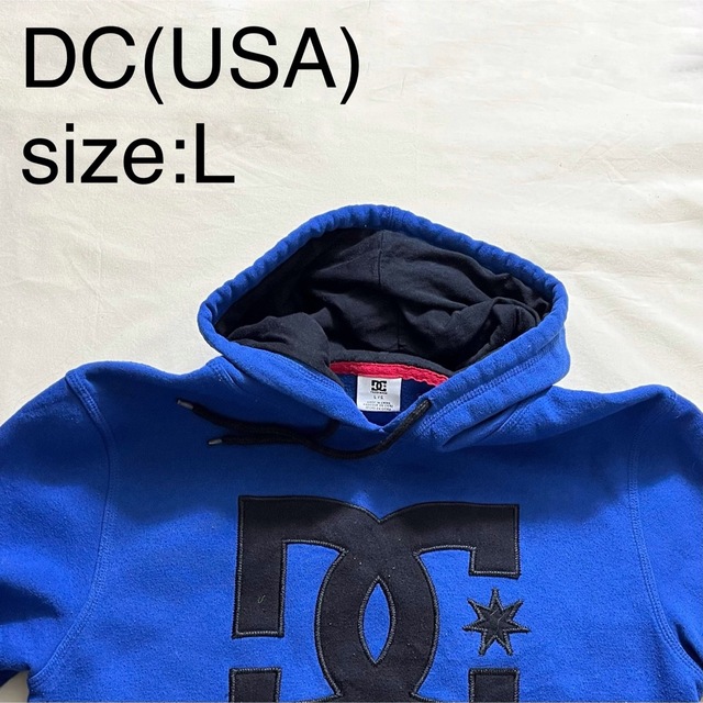 DC(ディーシー)のDC(USA)ビンテージカラーブロックスウェットパーカ メンズのトップス(パーカー)の商品写真