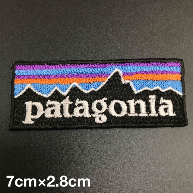 patagonia(パタゴニア)のPATAGONIA フィッツロイロゴ アイロンワッペン 3種セット -C ハンドメイドの素材/材料(各種パーツ)の商品写真