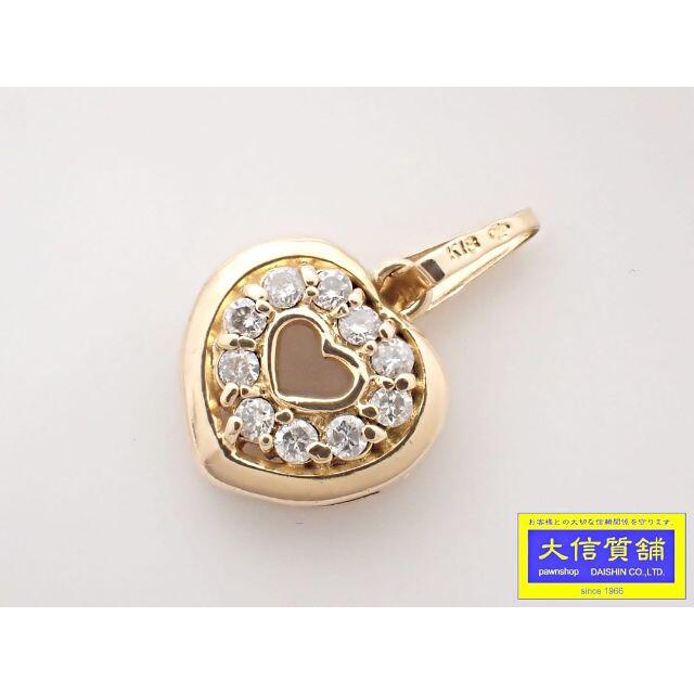 K18 ハート ダイヤ ペンダントトップ 0.16ct 1.9g | tradexautomotive.com