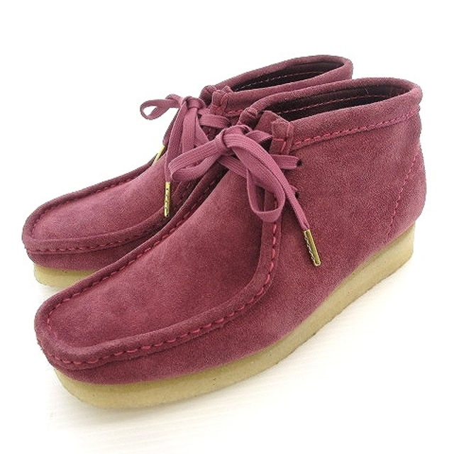 クラークス ワラビーブーツ WMNS WALLABEE スエード 6 25cm