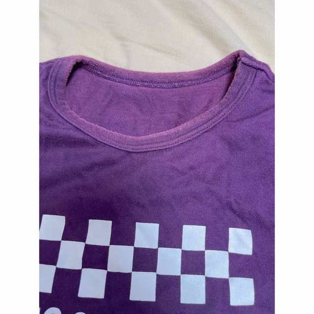 Tシャツ　男の子　140 紫 キッズ/ベビー/マタニティのキッズ服男の子用(90cm~)(Tシャツ/カットソー)の商品写真