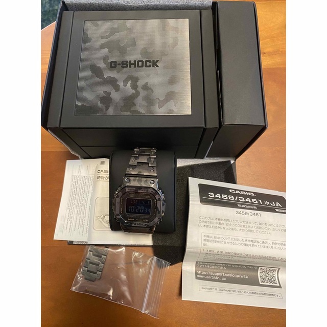 CASIO G-SHOCK GMW-B5000TCM-1JR チタン　カシオ迷彩