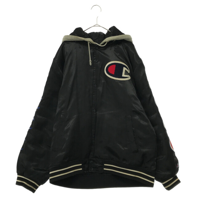 専用　Supreme チャンピオン Satin Varsity Jacket L