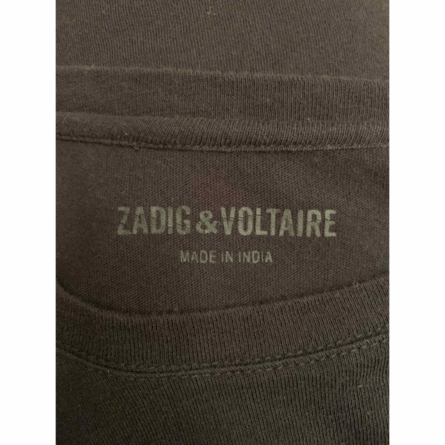 Zadig&Voltaire(ザディグエヴォルテール)のZADIG&VOLTAIRE 完売！RockプリントTシャツ　半袖カットソー レディースのトップス(カットソー(半袖/袖なし))の商品写真