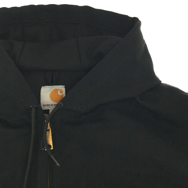 carhartt(カーハート)のCARHARTT カーハート Thermal-lined Duck Active Jac ダック地 アクティブ フーデット パーカージャケット J131 ブラック メンズのジャケット/アウター(フライトジャケット)の商品写真