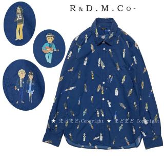 オールドマンズテーラー グレートマンズ 長袖 シャツ S 総柄 レディース(シャツ/ブラウス(長袖/七分))