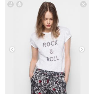 ザディグエヴォルテール(Zadig&Voltaire)のZADIG&VOLTAIRE ROCK&ROLLプリントTシャツ　半袖カットソー(Tシャツ(半袖/袖なし))