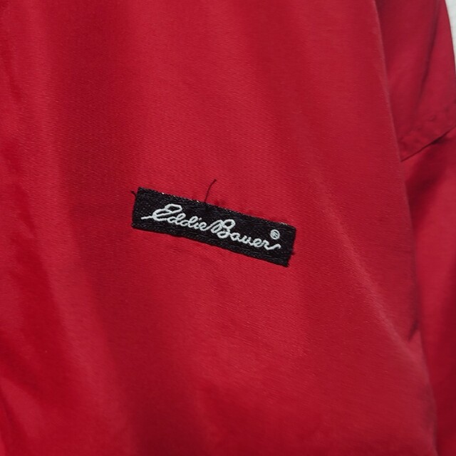 Eddie Bauer(エディーバウアー)の【EddieBauer】90's 白タグ ロゴ刺繍 中綿入りブルゾン A593 メンズのジャケット/アウター(ブルゾン)の商品写真