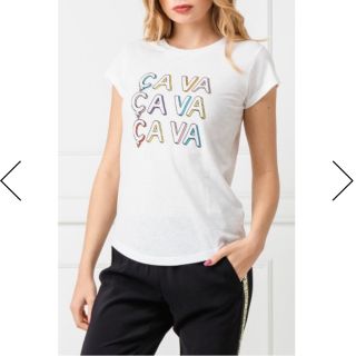 ザディグエヴォルテール(Zadig&Voltaire)の激安！ZADIG&VOLTAIRE 完売CAVA プリントTシャツ半袖カットソー(カットソー(半袖/袖なし))