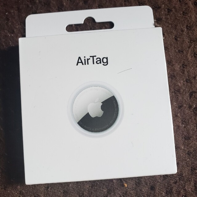 Apple(アップル)の■新品未開封■　MX532ZP/A AirTag (1パック) エアタグ① スマホ/家電/カメラのスマホ/家電/カメラ その他(その他)の商品写真