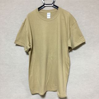 ギルタン(GILDAN)の新品 GILDAN ギルダン 半袖Tシャツ タン L(Tシャツ/カットソー(半袖/袖なし))