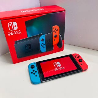 Nintendo Switch - Nintendo Switch ネオンブルー ネオンレッド ...