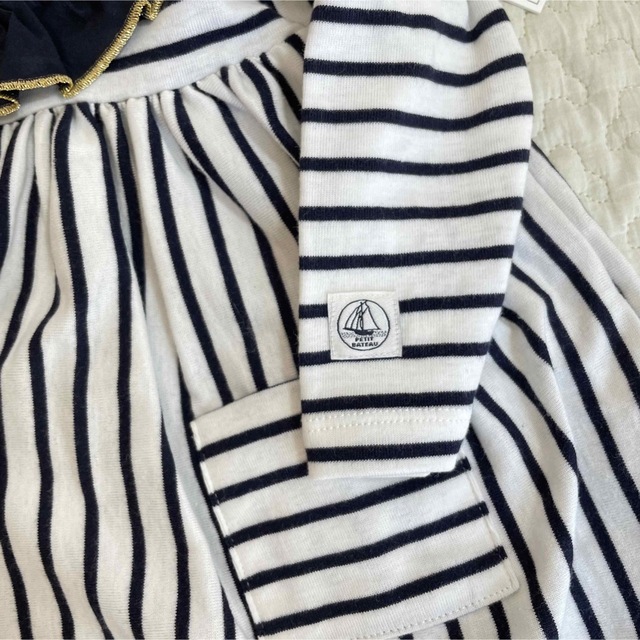 PETIT BATEAU(プチバトー)の【新品未使用】PETITBATEAU ロンパース 6m キッズ/ベビー/マタニティのベビー服(~85cm)(ロンパース)の商品写真