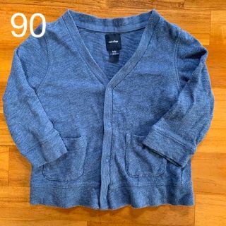 ベビーギャップ(babyGAP)のGAP カーディガン　アウター　薄手　キッズ　90(カーディガン)