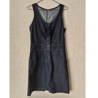 ユニクロ(UNIQLO)のジャンパースカート(ミニワンピース)