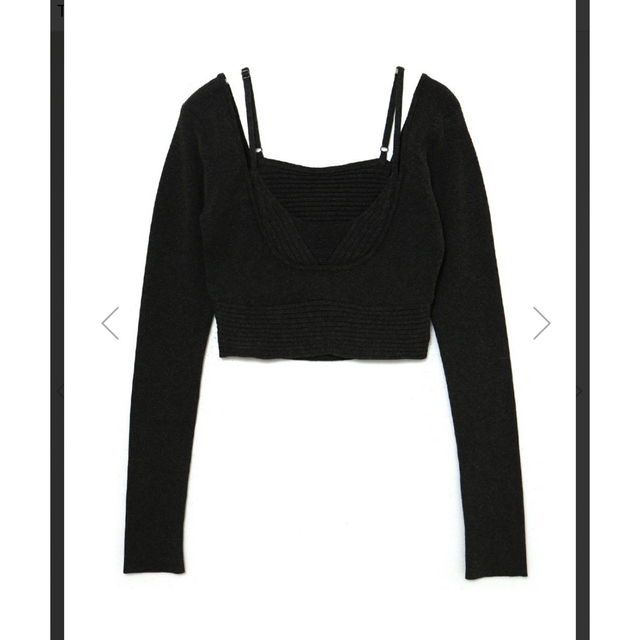 【MELT THE LADY】bra layered tops