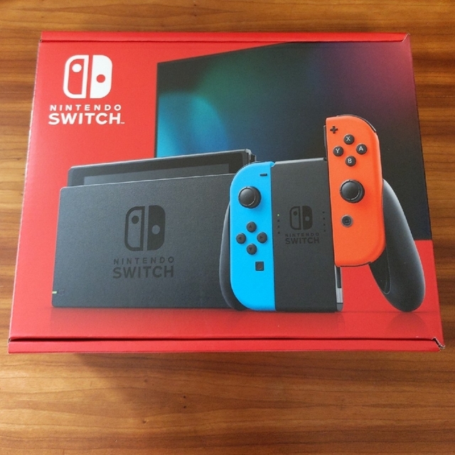 新品未使用 Nintendo Switch ネオンブルー／ネオンレッド