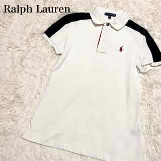 ポロラルフローレン(POLO RALPH LAUREN)のラルフローレン　ポロシャツ　刺繍ロゴ　S(ポロシャツ)
