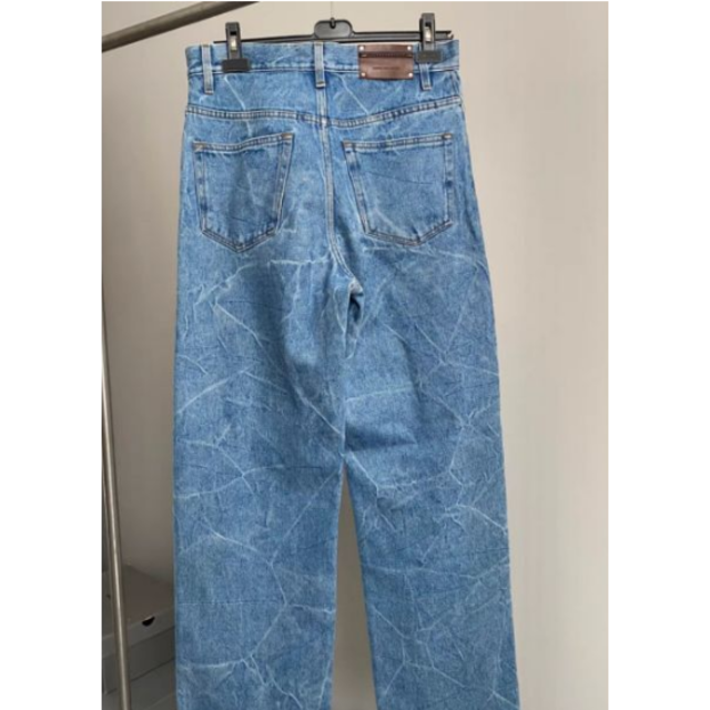 在庫処分・数量限定 Dries Van Noten ウォッシュ加工 Pine ストレート
