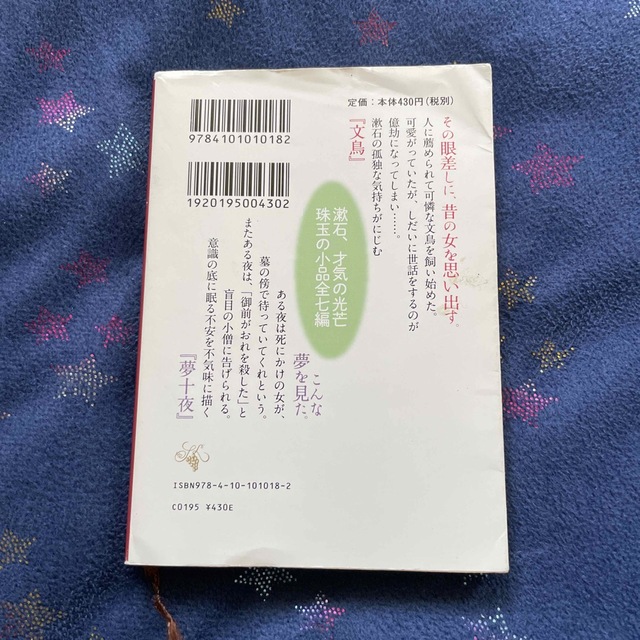 文鳥／夢十夜  夏目漱石 エンタメ/ホビーの本(その他)の商品写真