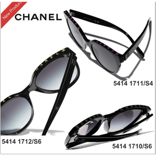 Chanel CH5414 1710/S6 54-20 Black