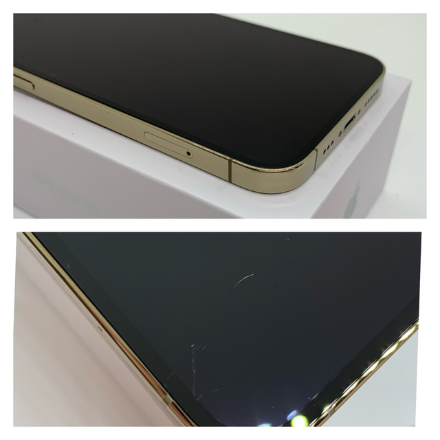 クラシカルレインボーハッピーバード 【B美品】iPhone 12 pro ゴールド