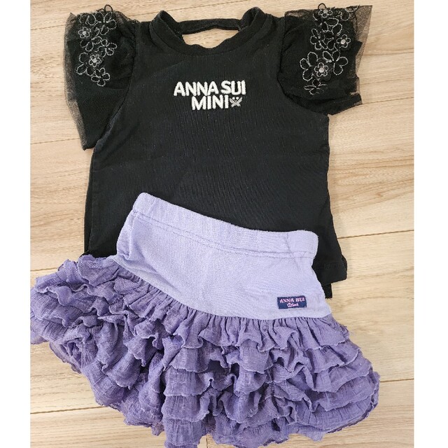 ANNA SUI mini(アナスイミニ)のANNASUI 90 100 キッズ/ベビー/マタニティのキッズ服女の子用(90cm~)(ジャケット/上着)の商品写真