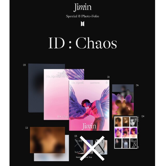 トレカなし BTS ジミン 'ID:Chaos' 写真集 JIMIN