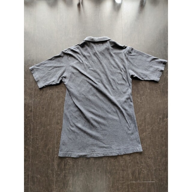 LQ 　3つボタンポロシャツ　グレー メンズのトップス(ポロシャツ)の商品写真