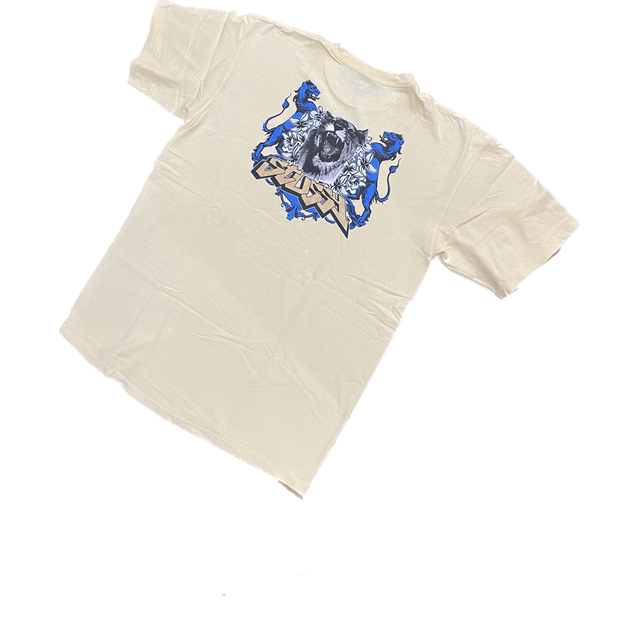 STUSSY(ステューシー)の【STUSSY】90s old stussy LionフォトTシャツ L 黄色 メンズのトップス(Tシャツ/カットソー(半袖/袖なし))の商品写真