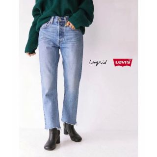 アングリッド(Ungrid)の新品タグ付★Ungrid Levis別注 501CROP DENIM(デニム/ジーンズ)