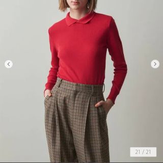 スティーブンアラン(steven alan)のAdriana Kay COLLAR LONG SLEEVE PULLOVER(ニット/セーター)