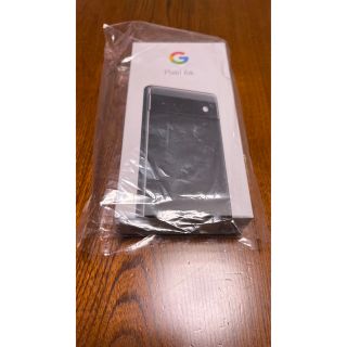 グーグルピクセル(Google Pixel)の【新品未使用】Google Pixel 6a 128GB Charcoal(スマートフォン本体)