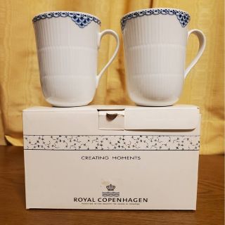 ロイヤルコペンハーゲン(ROYAL COPENHAGEN)のロイヤルコペンハーゲン　マグカップ(グラス/カップ)