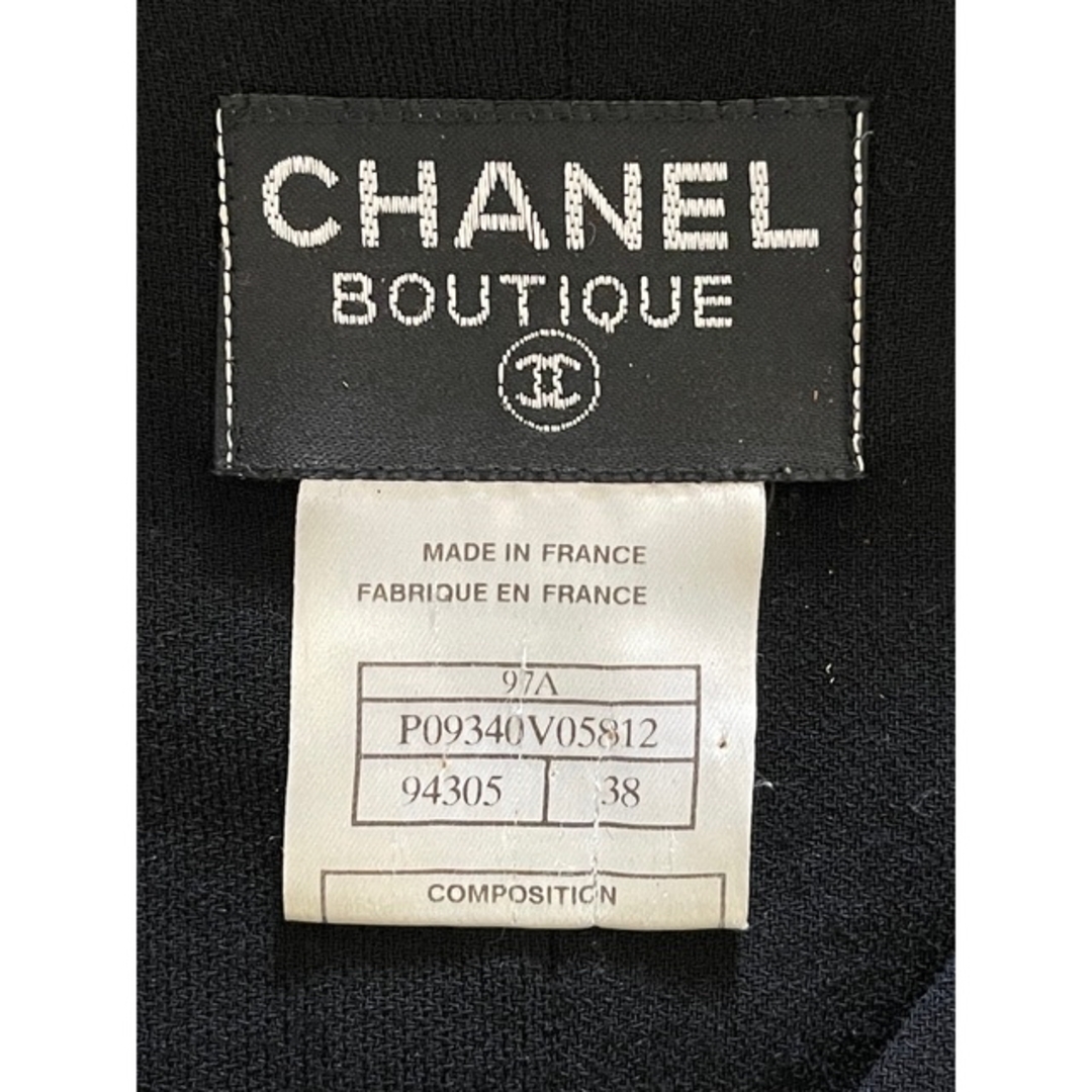 CHANEL - シャネル ワンピース38 ブラック 半袖 の通販 by mayuming7's