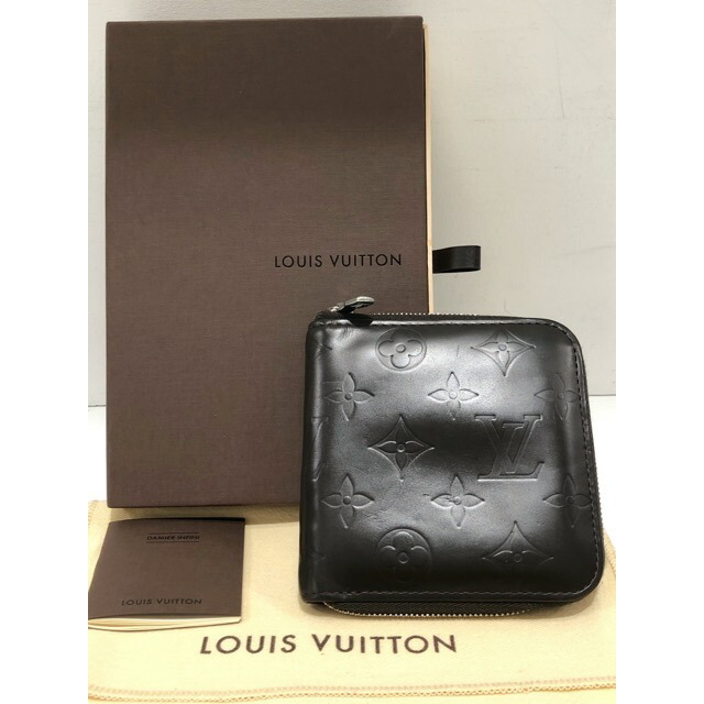 LOUIS VUITTON( ルイ ヴィトン ) ポルト ビェ モネ ジップ ラウンドファスナー財布 モノグラム グラセ / M66510 【007】